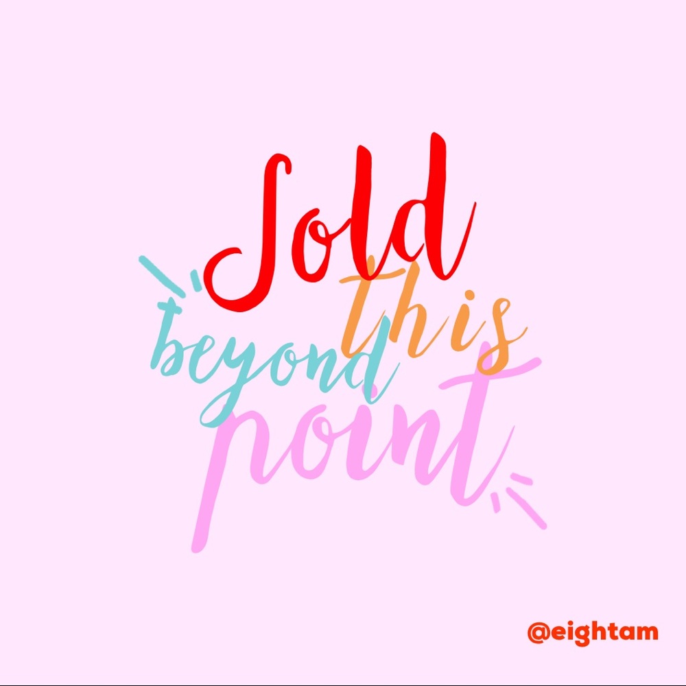 •• SOLD!